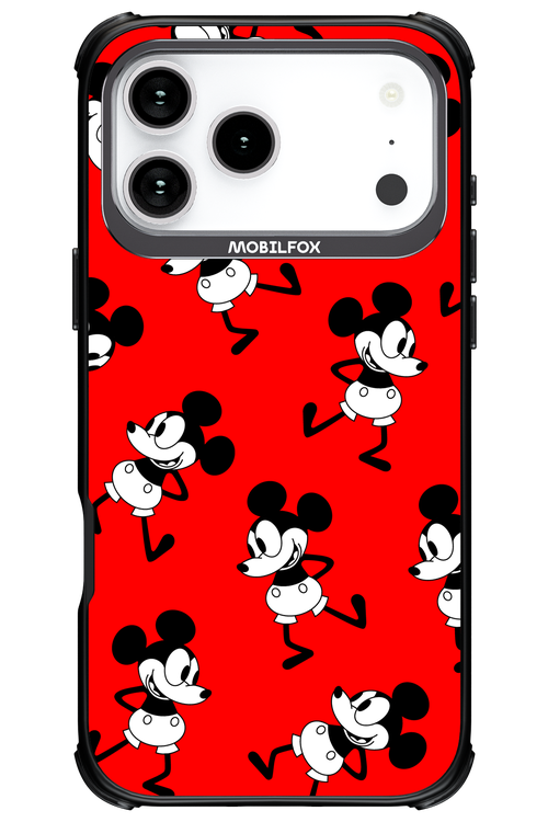 Iconic Mouse (red pattern) - Apple iPhone 17 Pro Max