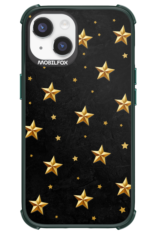 Golden Stars - Apple iPhone 14