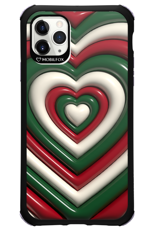 XMAS Hearts - Apple iPhone 11 Pro Max