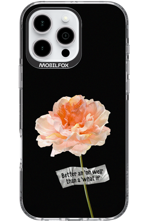 Flower Black - Apple iPhone 16 Pro Max