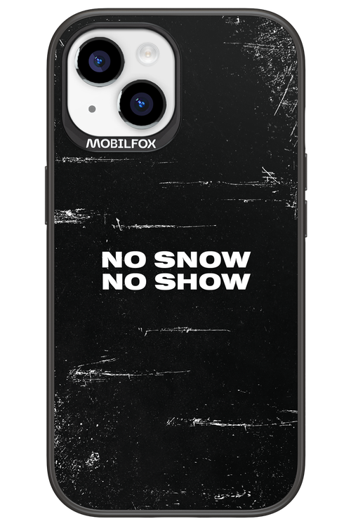 No snow, no show - Apple iPhone 15
