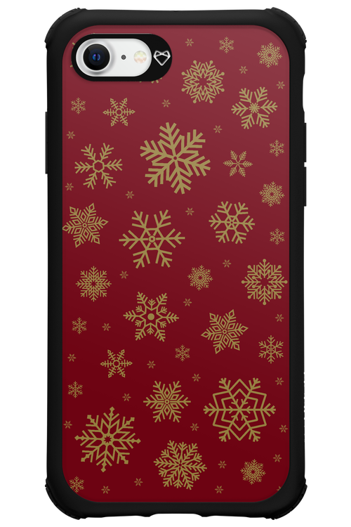 Gold Flakes - Apple iPhone 8