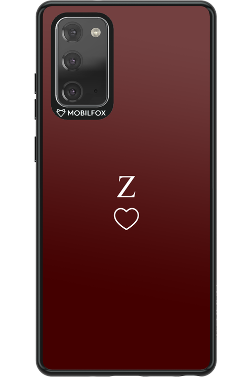 Z Burgundia 2.0 - Samsung Galaxy Note 20