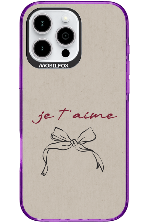 JET'AIME 2.0 - Apple iPhone 16 Pro Max
