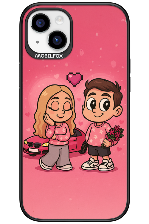 Pink Amour 2.0 - Apple iPhone 15 Plus