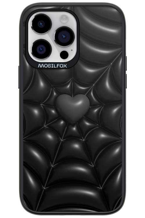 Black Spider Heart - Apple iPhone 14 Pro Max