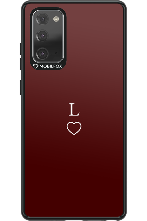 L Burgundia 2.0 - Samsung Galaxy Note 20