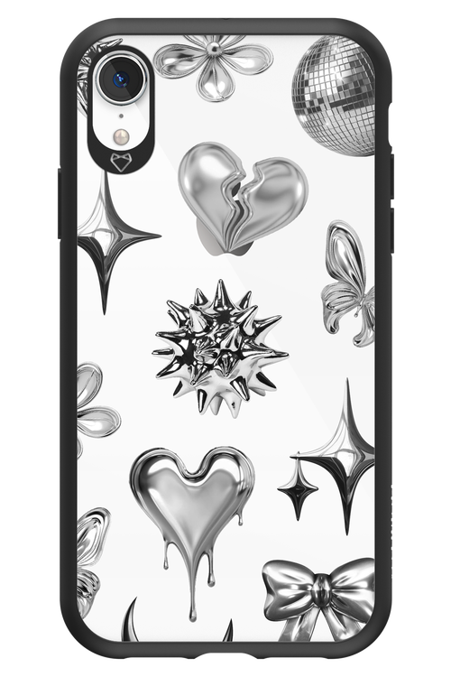 Silver Zone Transparent - Apple iPhone XR