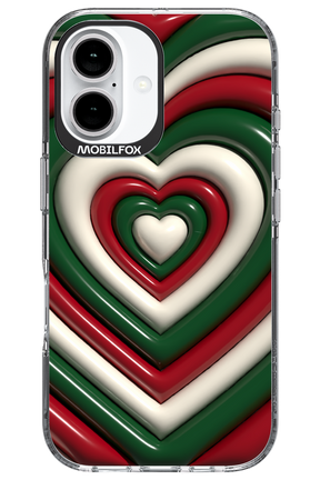 XMAS Hearts - Apple iPhone 16