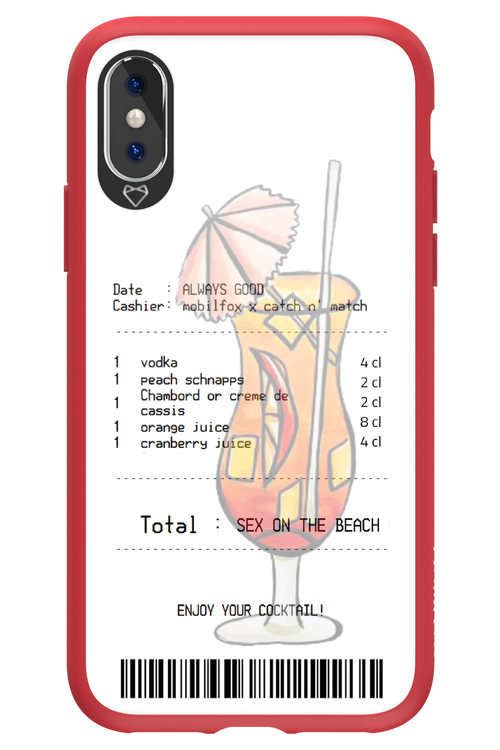 sex on the beach cocktail - Apple iPhone X