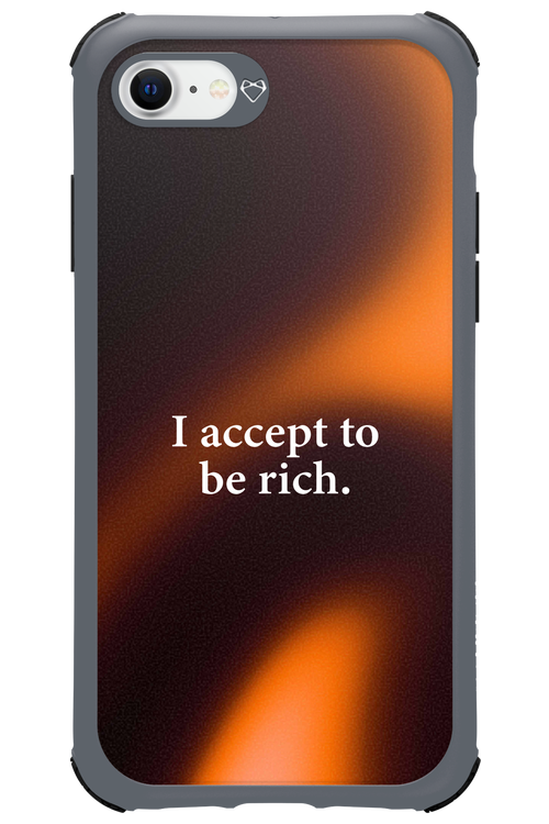 I accept to be rich - Apple iPhone SE 2022