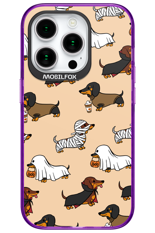Scary Dachshund - Apple iPhone 15 Pro