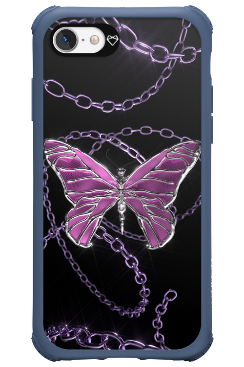 Butterfly Necklace - Apple iPhone 7