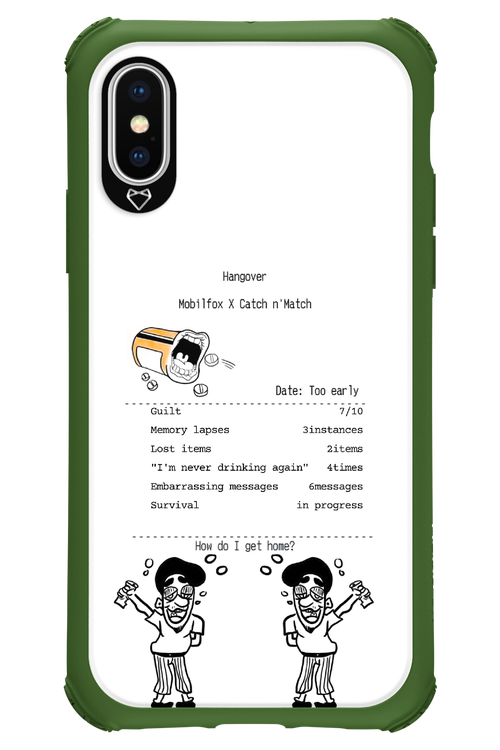 hangover - Apple iPhone XS