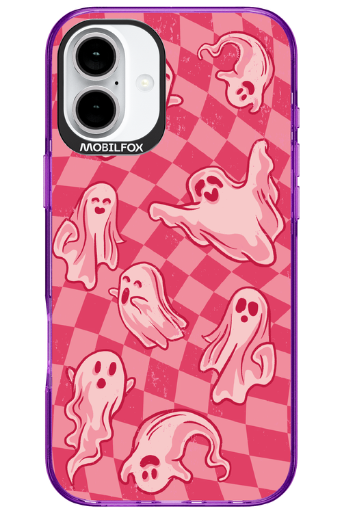 Strawberry Ghosts - Apple iPhone 16 Plus