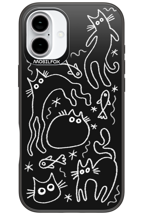 CHALK_CATS 2.0 - Apple iPhone 16 Plus