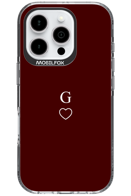 G Burgundia 2.0 - Apple iPhone 16 Pro