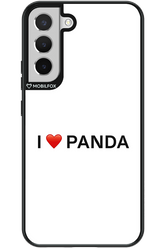 Panda Love White - Samsung Galaxy S22+