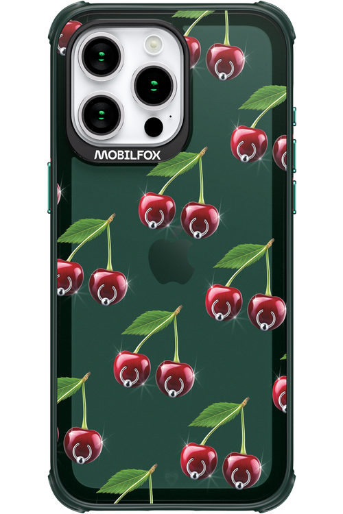 Spicy Cherries Transparent - Apple iPhone 15 Pro Max