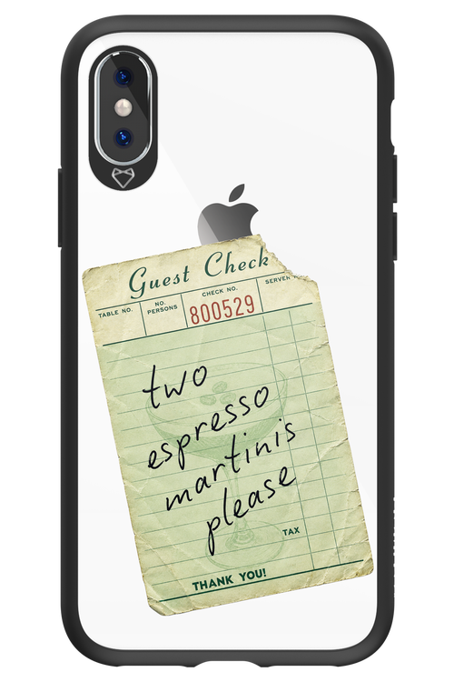 Espresso Martini 2.0 - Apple iPhone X