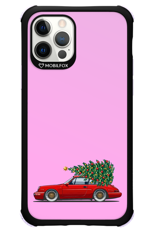 XMAS Car Pink - Apple iPhone 12 Pro