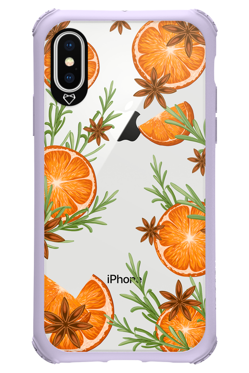 Orange With Star Anise - Apple iPhone XS