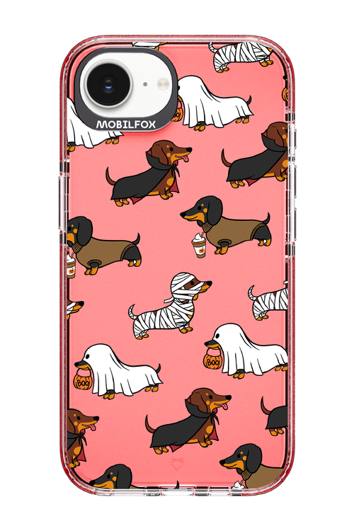 Scary Dachshund (Transparent) - Apple iPhone 16e