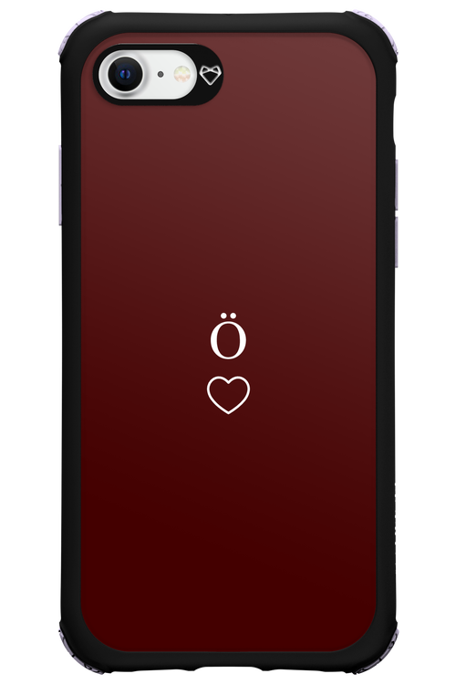 O Burgundia II 2.0 - Apple iPhone 8