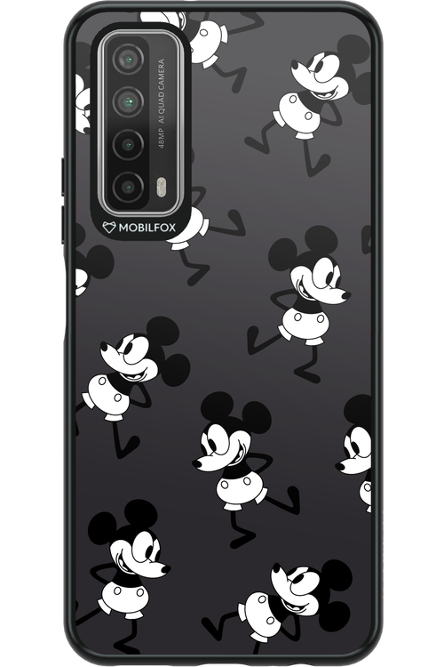 Iconic Mouse (antracite pattern) - Huawei P Smart 2021