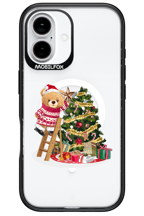 Christmas Bear (Transparent) - Apple iPhone 16
