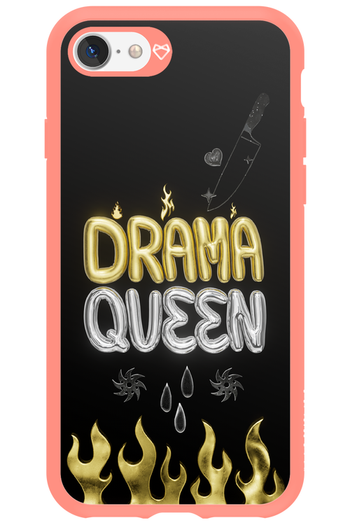 Drama Queen Black - Apple iPhone 7