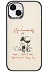 Bottle of wine 2.0 - Apple iPhone 15 Plus