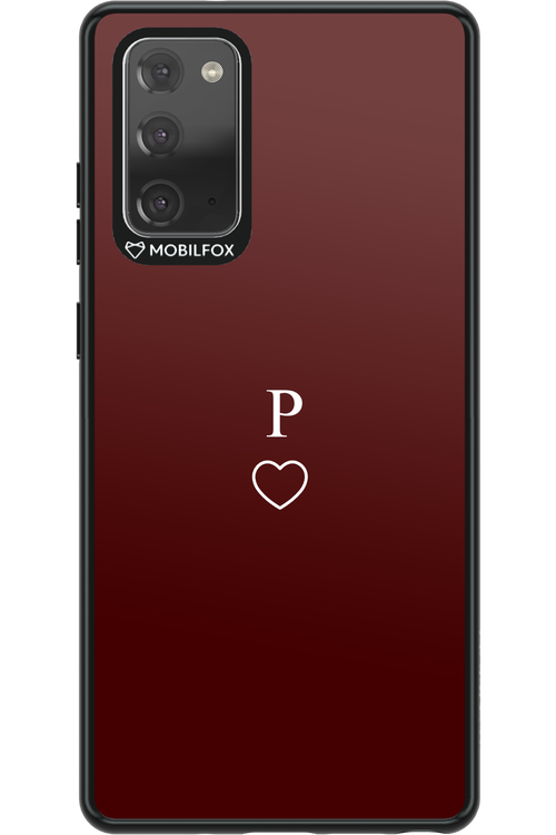 P Burgundia 2.0 - Samsung Galaxy Note 20