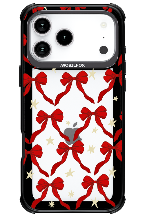 Bow & Stars (Transparent) - Apple iPhone 17 Pro Max