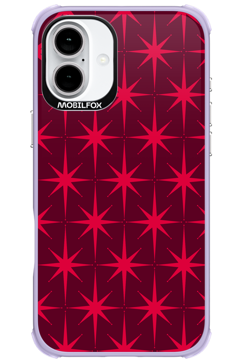 Burgundy Starss - Apple iPhone 16 Plus
