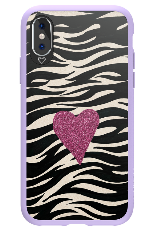 Zebra Heart 2.0 - Apple iPhone XS