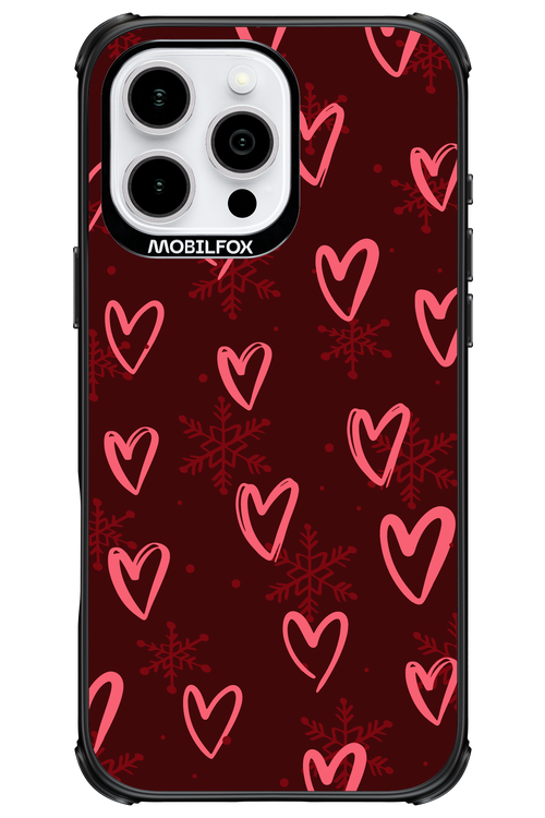 Christmas Hearts - Apple iPhone 16 Pro Max