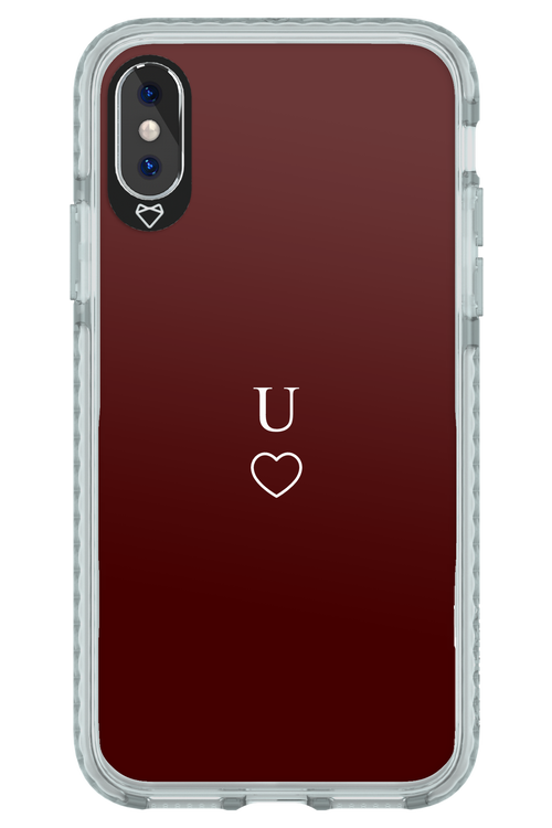 U Burgundia 2.0 - Apple iPhone X