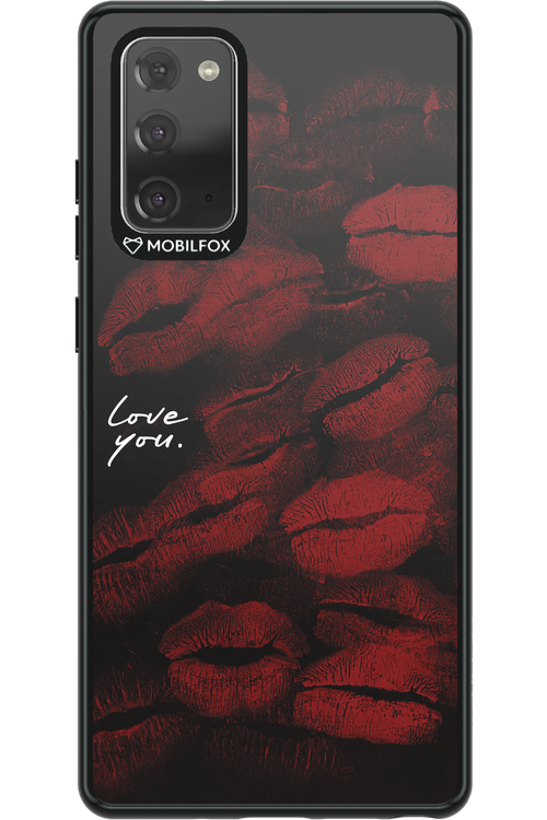 LOVE U BLACK 2.0 - Samsung Galaxy Note 20