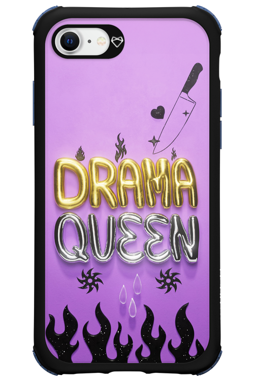 Drama Queen Purple - Apple iPhone SE 2020