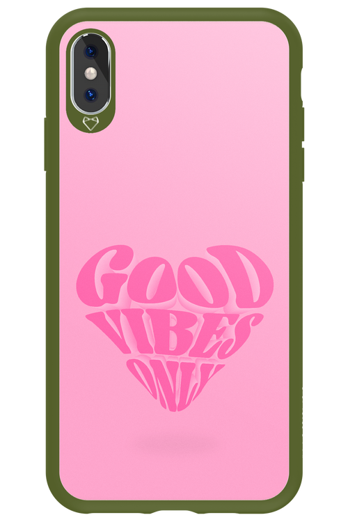 Good Vibes Heart - Apple iPhone XS Max