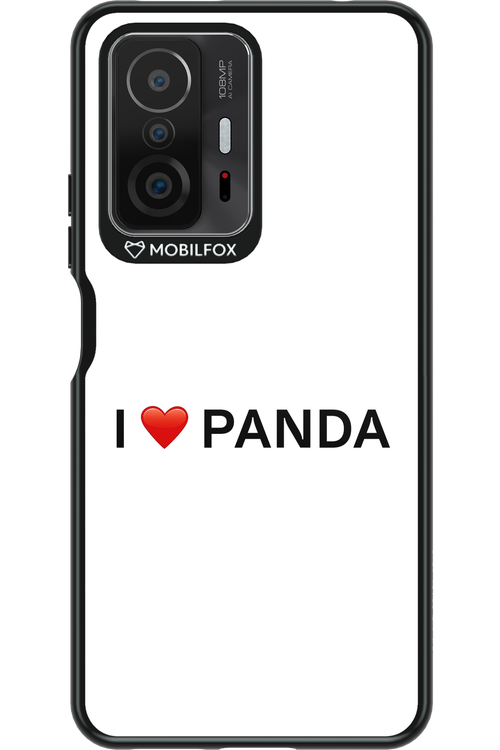 Panda Love White - Xiaomi Mi 11T