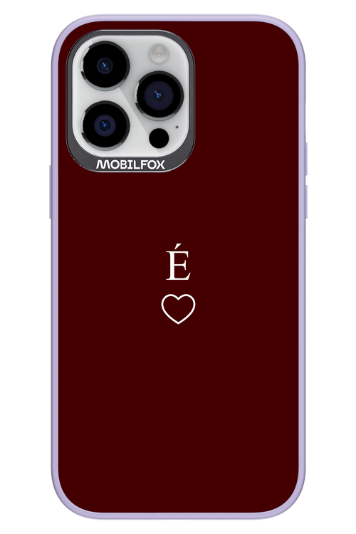 E Burgundia II 2.0 - Apple iPhone 14 Pro Max
