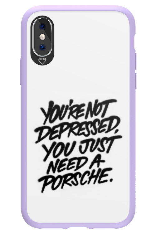 X Depressed - Apple iPhone XS