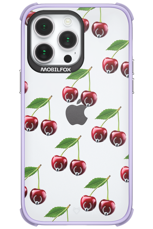 Spicy Cherries Transparent - Apple iPhone 14 Pro Max