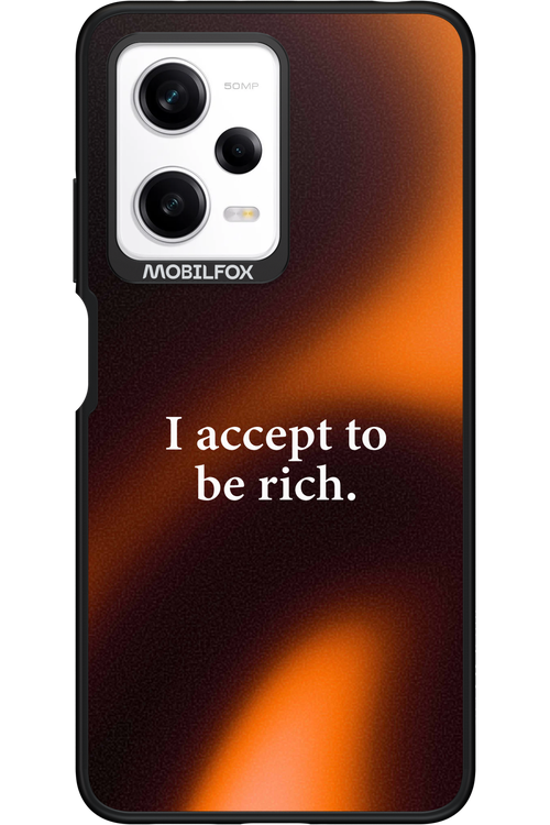 I accept to be rich - Xiaomi Redmi Note 12 Pro 5G