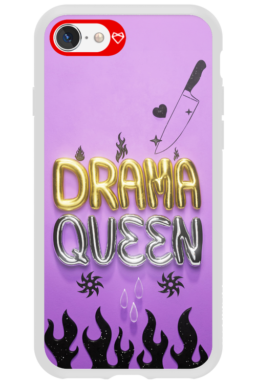 Drama Queen Purple - Apple iPhone 8