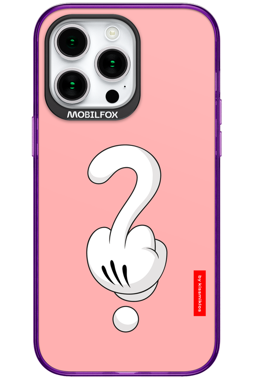 Fuck Hand (Pink) 2.0 - Apple iPhone 15 Pro Max