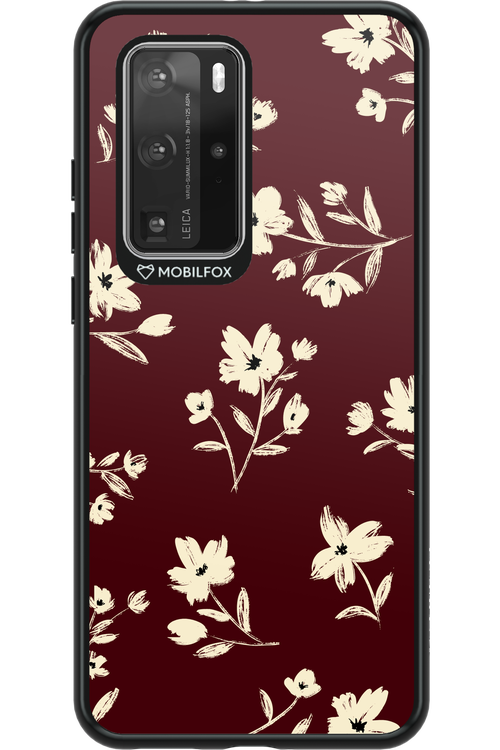 Bloom of Burgundy - Huawei P40 Pro