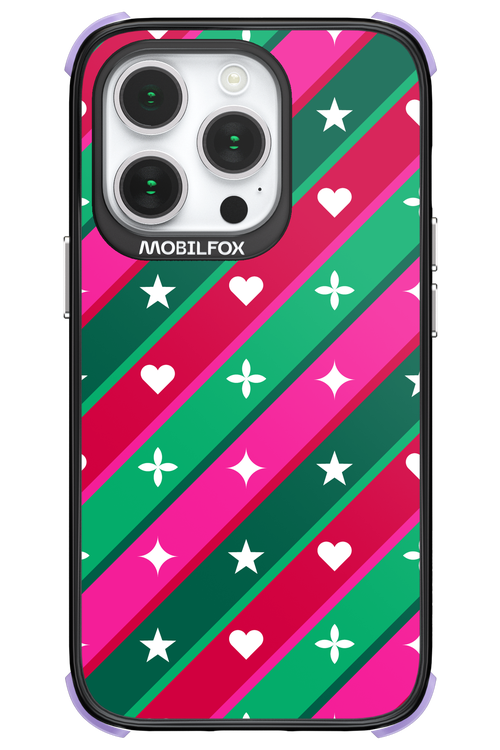 Christmas Stripes - Apple iPhone 14 Pro